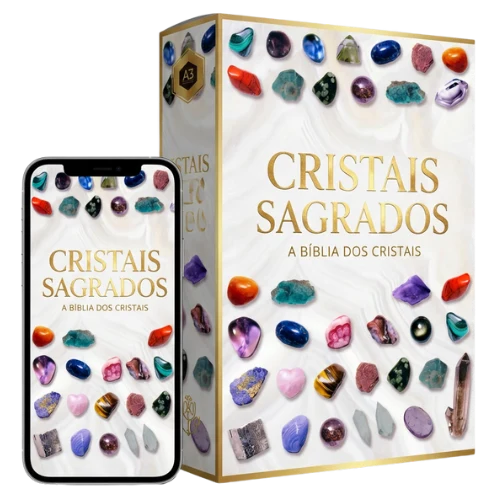 Capa do bônus A Bíblia dos Cristais Sagrados